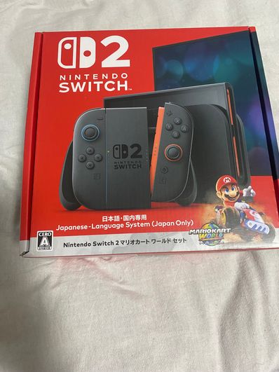 Nintendo Switch 2 Japanese Language System (Japan Only) Mario Kart World Set
