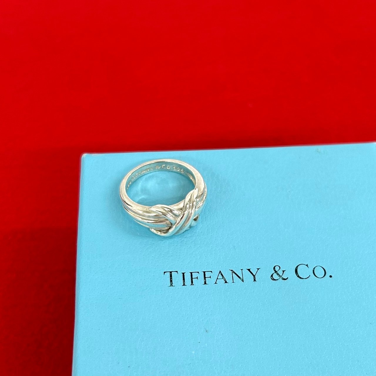 TIFFANY&Co. ティファニー シグネチャー リング シルバー925 リング・指輪 11号 シルバー
 48365