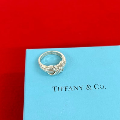 TIFFANY&Co. ティファニー シグネチャー リング シルバー925 リング・指輪 11号 シルバー
48365
