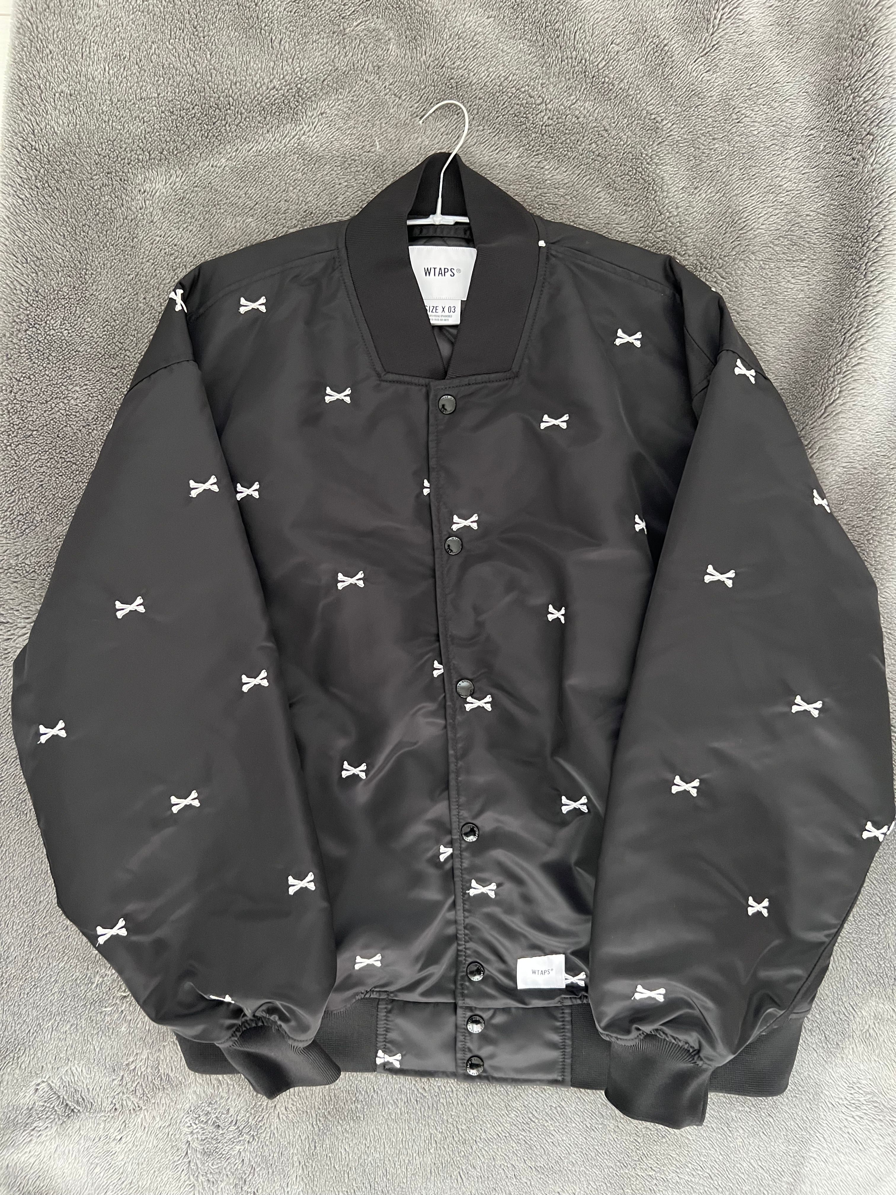 Wtaps TEAM / JACKET / NYLON. TWILL. TEXTILE "Black"