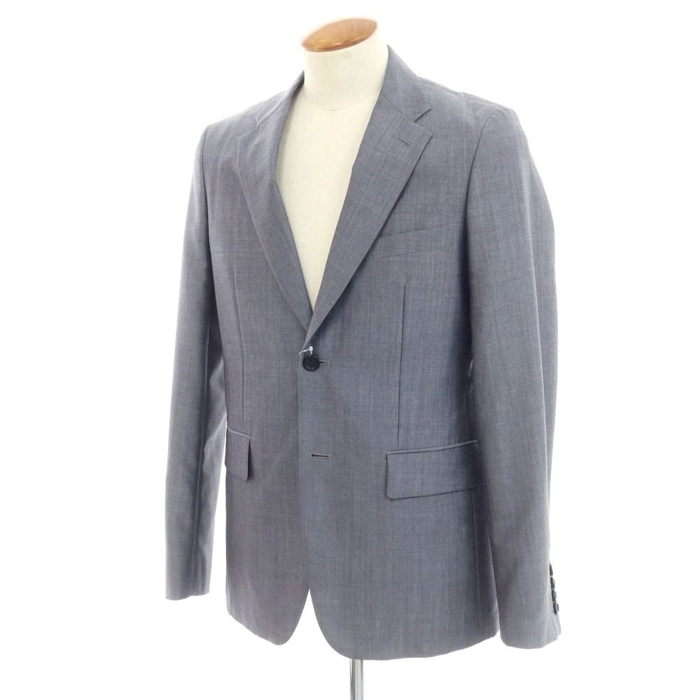 【中古】コムデギャルソン オムドゥ COMME des GARCONS HOMME DEUX 2024年春夏 モヘヤウール テーラードジャケット グレー【サイズM】【メンズ】