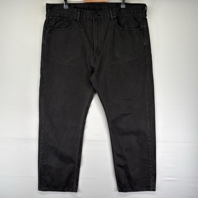 古着 リーバイス Levi's デニム パンツ 505 ストレート ジーパン ジーンズ 大きいサイズ ジッパーフライ W40 L30 グレー系 メンズ