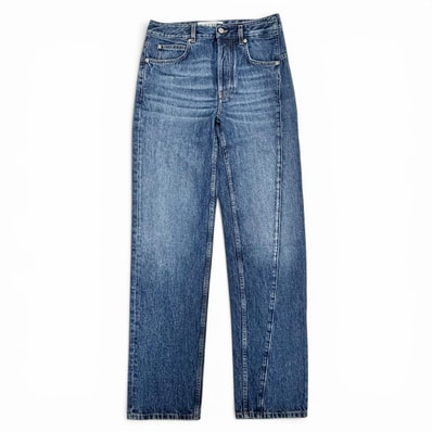 極美品 ロエベ デニムパンツ ASYMMETRIC JE DENIM 46