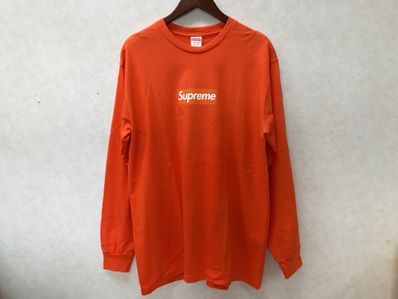 Supreme Box Logo L/S Tee "Orange"