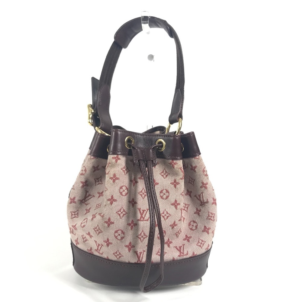 ルイヴィトン LOUIS VUITTON ノエリー M92686 モノグラムミニ カバン ハンドバッグ 巾着 バッグ ショルダーバッグ モノグラムミニキャンバス スリーズ レッド