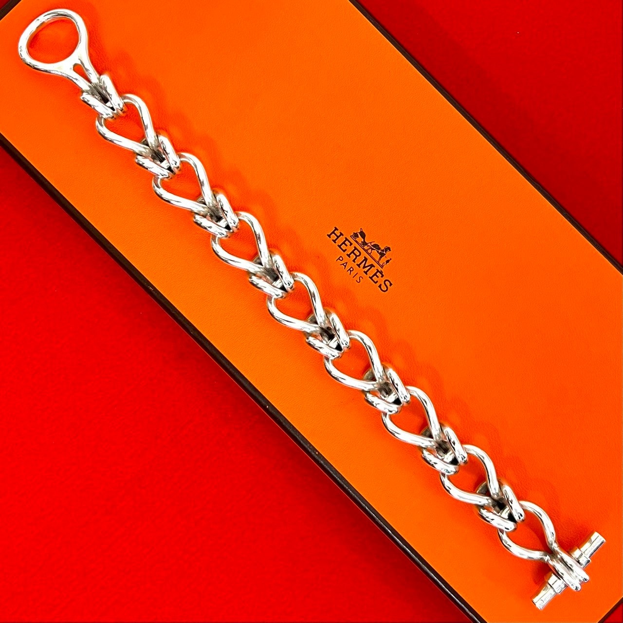 HERMES エルメス シルバー925 ブレスレット シルバー
 25567