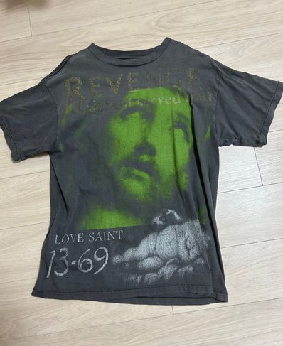 SAINT Mxxxxxx x BerBerJin BJ SS Tee/Revenge "Black"