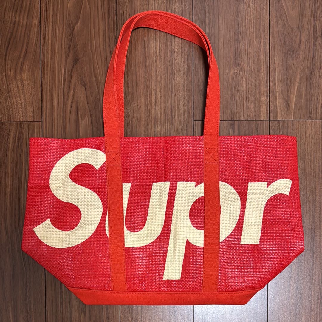 Supreme Raffia Tote 