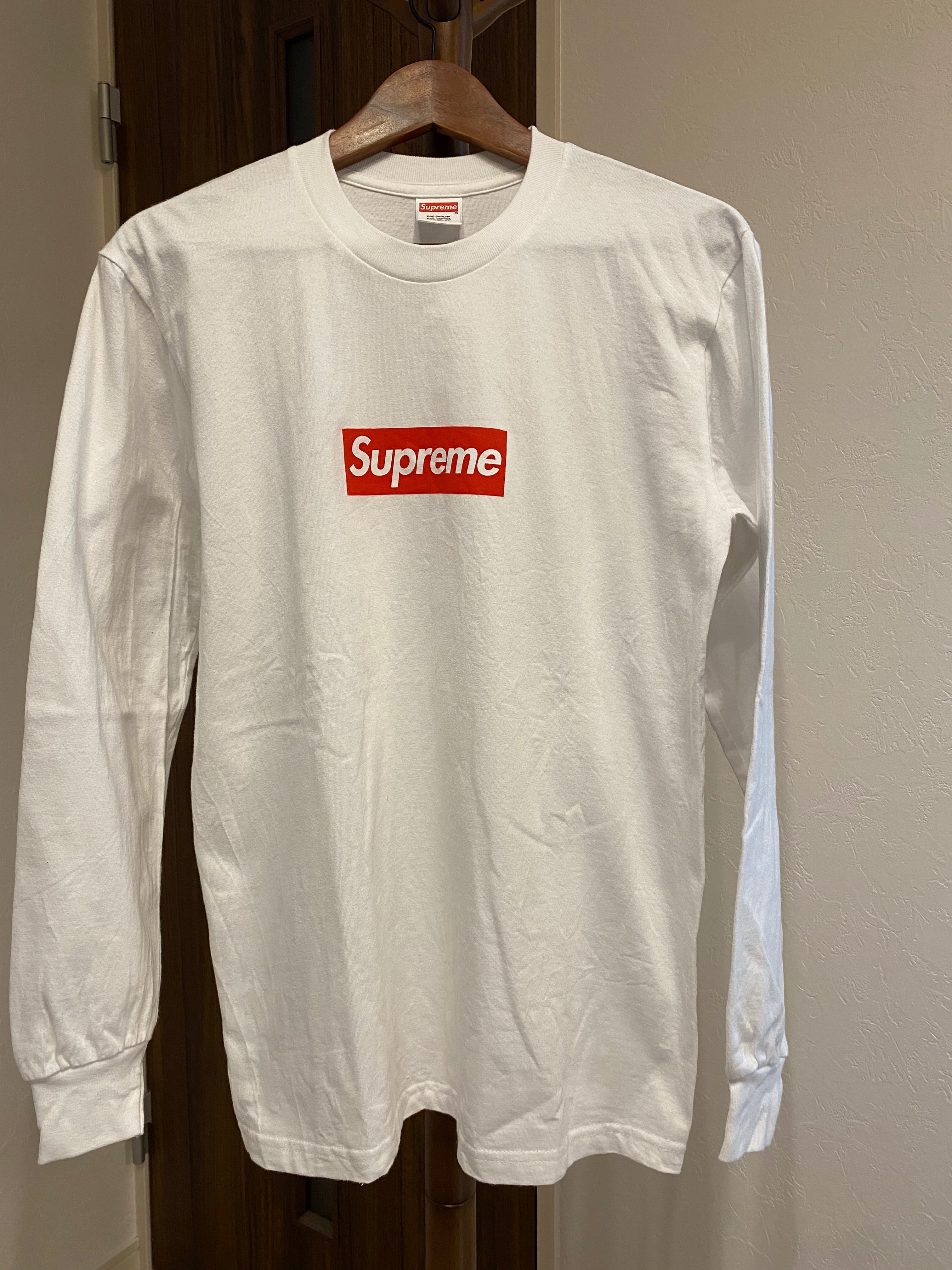 Supreme Box Logo L/S Tee "White"