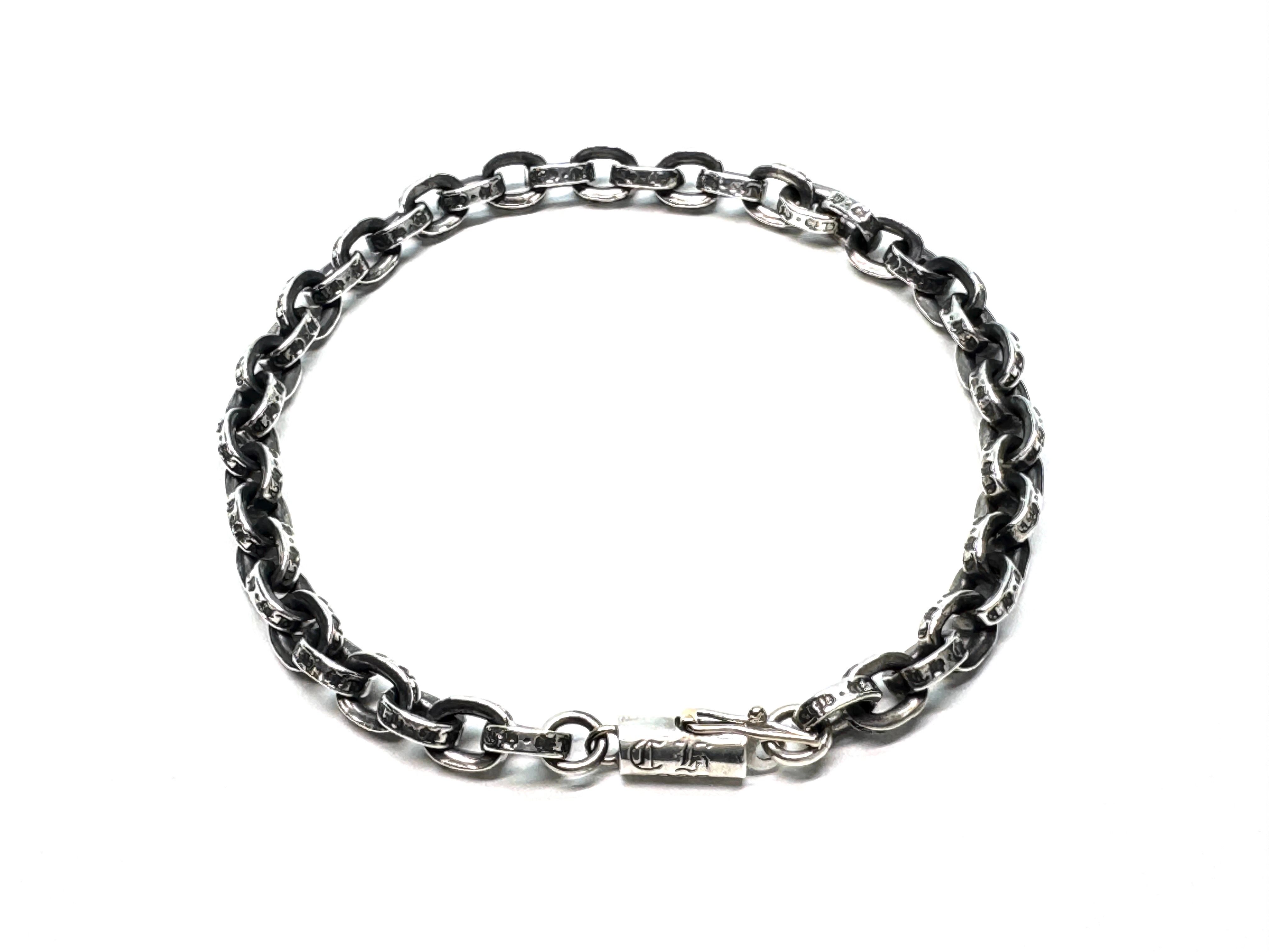 Chrome Hearts Paper Chain Bracelet "Silver"