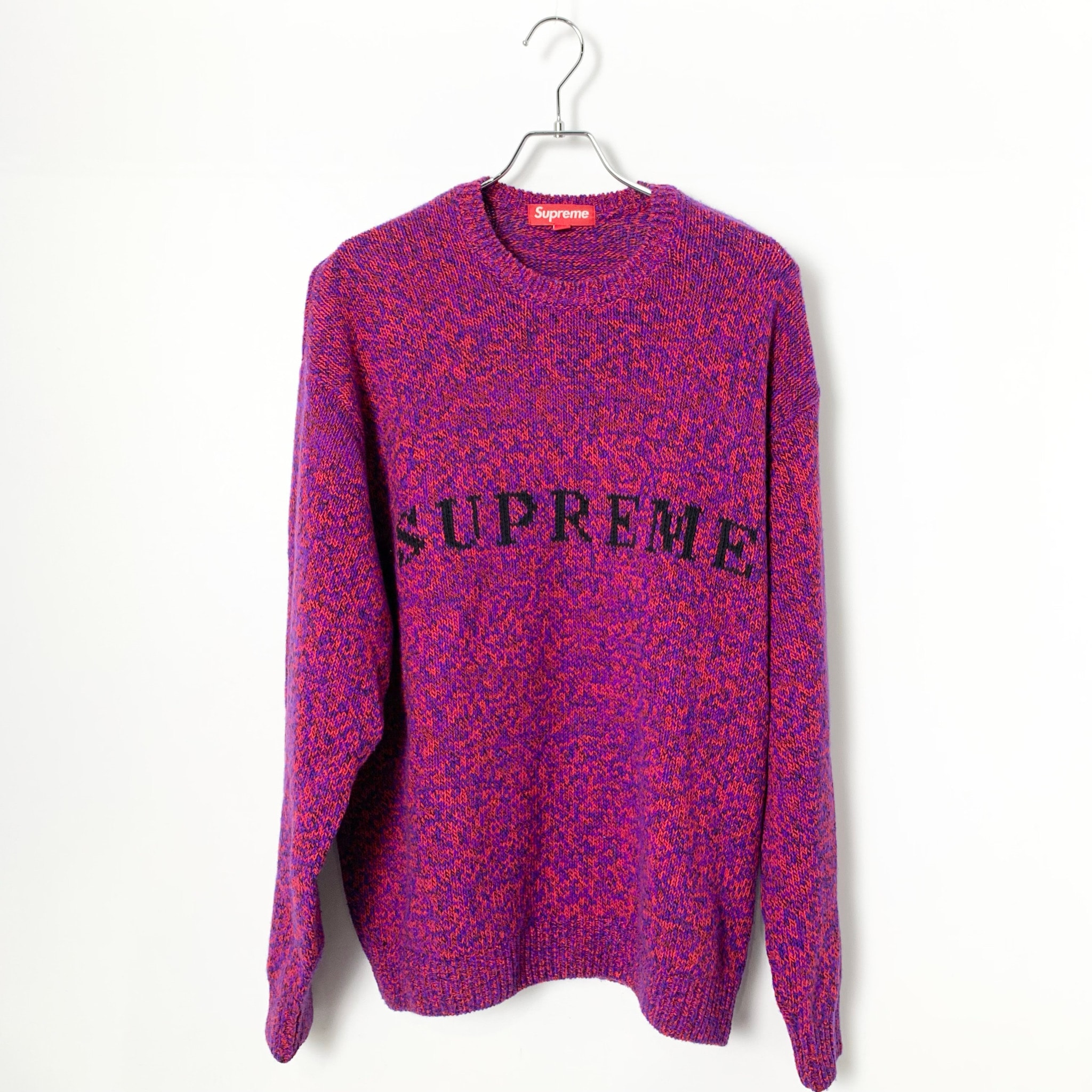 Supreme Contrast Logo Sweater Multi