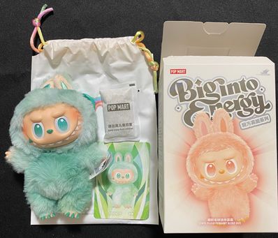 POP MART THE MONSTERS (LABUBU) Big into Energy Series Plush Pendant SERENITY