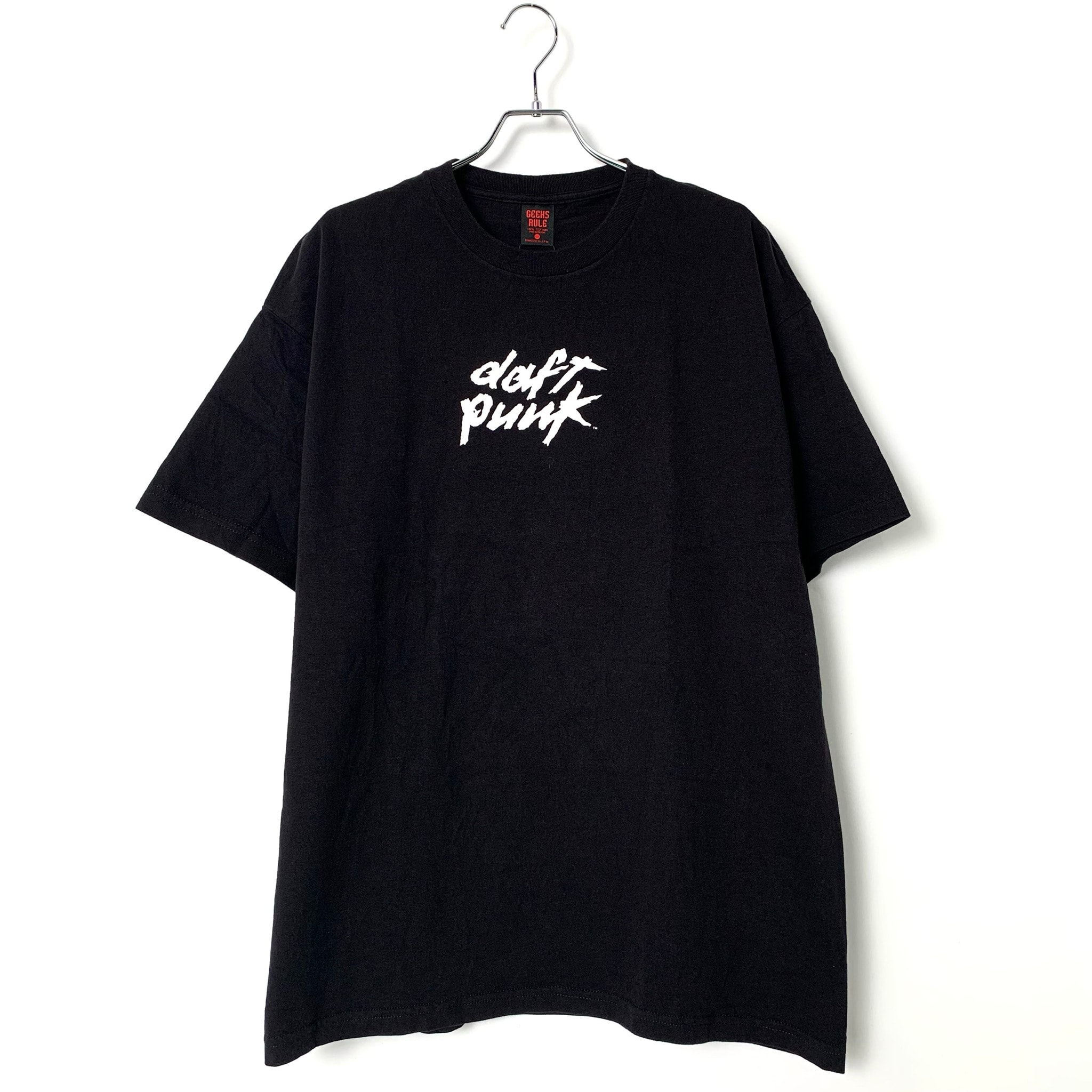 Geeks Rule x DAFT PUNK Silkscreen Printing T Shirt 01 "Black"