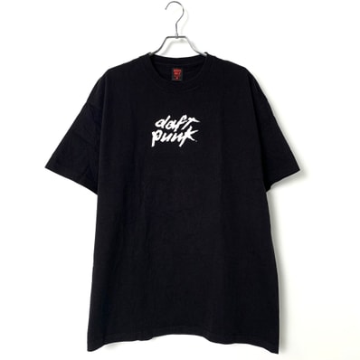 Geeks Rule x DAFT PUNK Silkscreen Printing T Shirt 01 "Black"