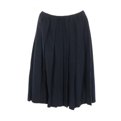 コムデギャルソン コムデギャルソン COMME des GARCONS COMME des GARCONS スカート 衣料品 ボトムス ウール レディース ネイビー系 【中古】
