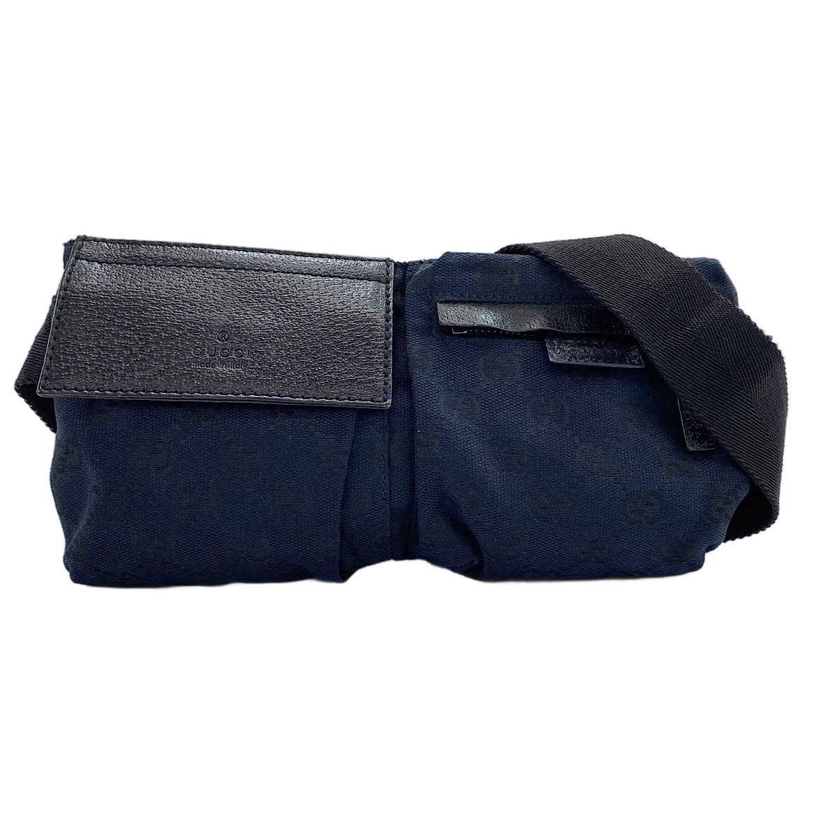 グッチ GUCCI GGキャンバス ウエストバッグ【中古】