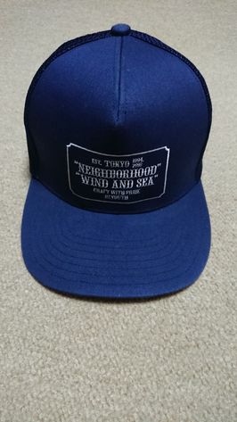 エントリー最大P14倍以上 限定発売 NEIGHBORHOOD LOGO PRINT MESH CAP