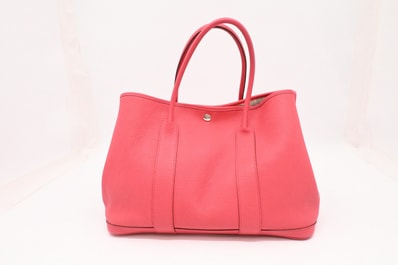 エルメス ガーデンパーティ ネゴンダ トートバッグ □O刻印 ブーゲンビリア