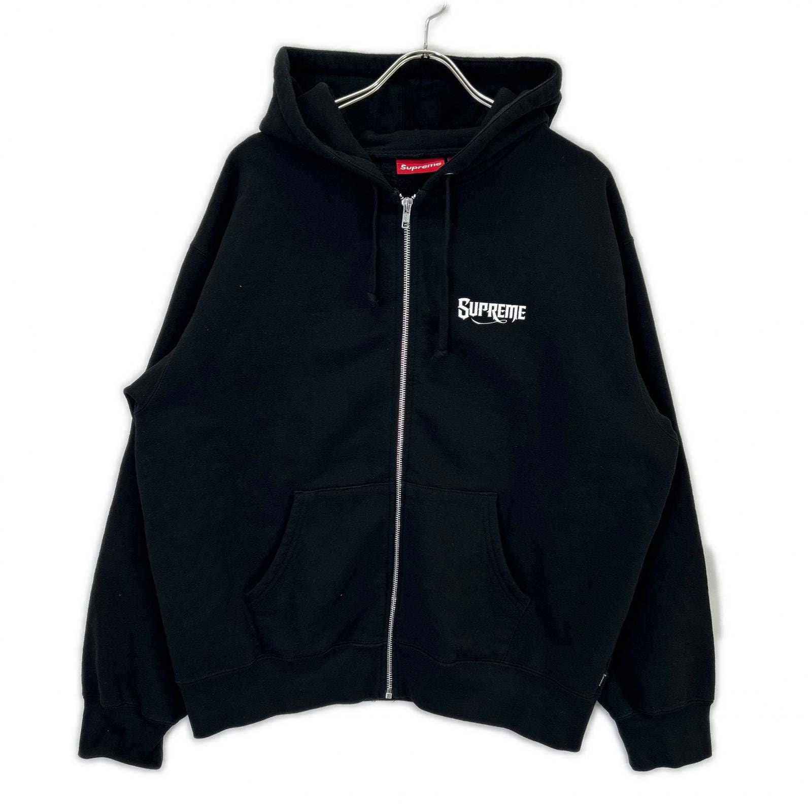 シュプリーム 24AW ブラック Mister Cartoon Zip Up Hooded M