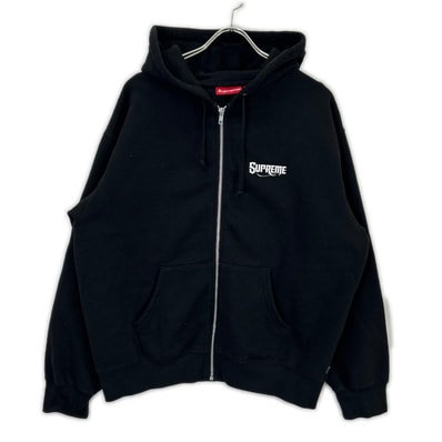 シュプリーム 24AW ブラック Mister Cartoon Zip Up Hooded M