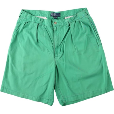 古着 ラルフローレン Ralph Lauren POLO by Ralph Lauren TYLER SHORT ツータック チノショーツ ショートパンツ メンズw35相当/eaa668394