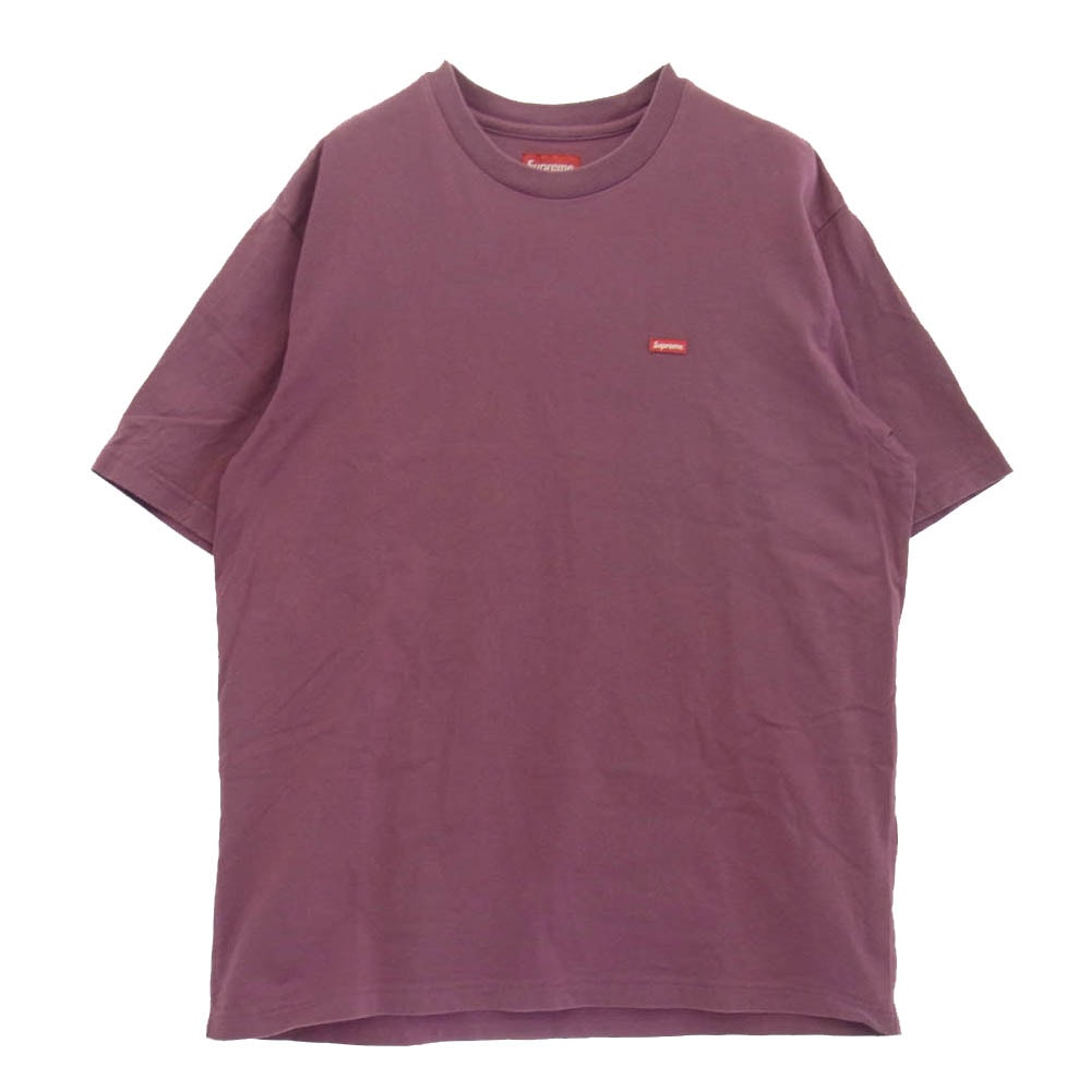 Supreme シュプリーム Tシャツ Small Box Logo Tee スモールボックスロゴ クルーネック Tシャツ 半袖カットソー ワインレッド系 S【中古】