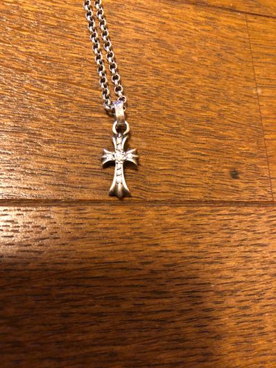 Chrome Hearts CH Cross Baby Fat Charm "Silver"