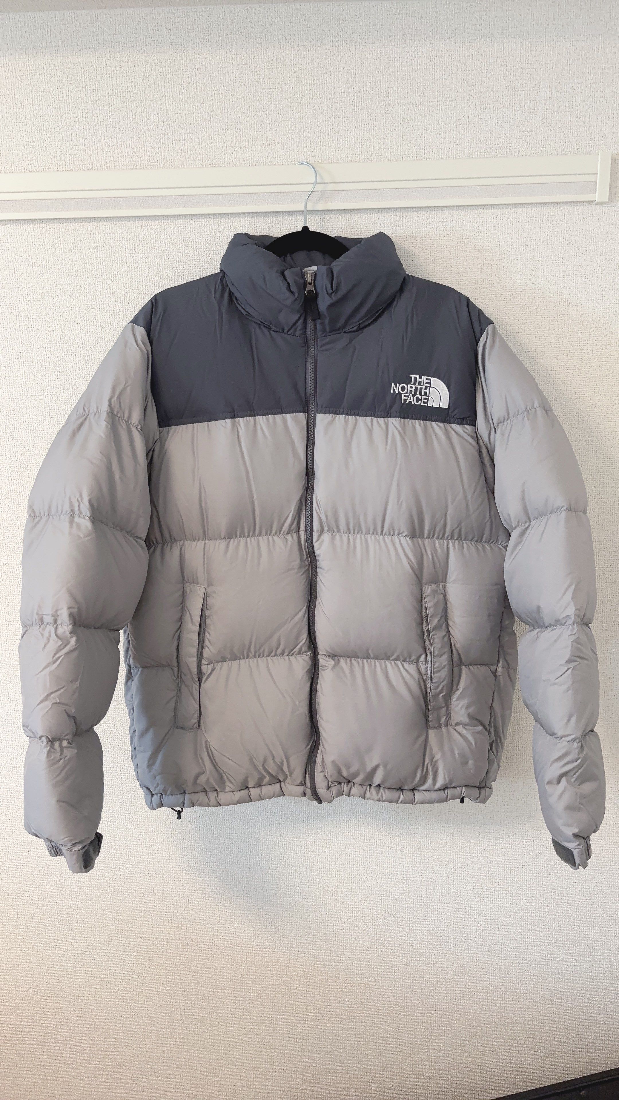 The North Face Nuptse Jacket 2022 "Vanadis Grey/Merde Grey"