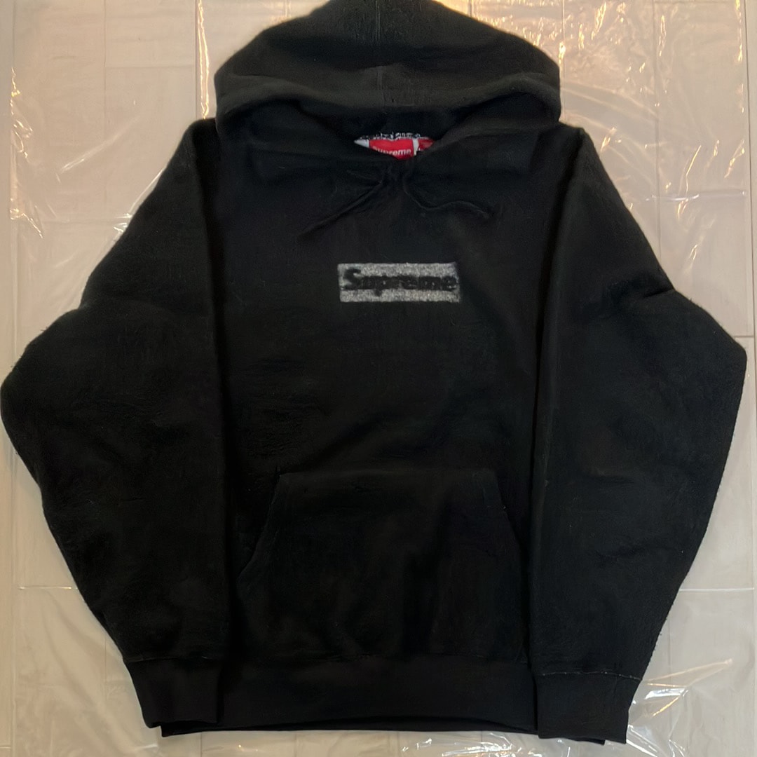 Supreme Inside Out Box Logo Hooded Sweatshirt "Black"