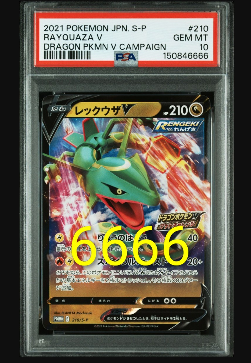 レックウザV: プロモ P [S-P 210](プロモーションカード「S-P」)