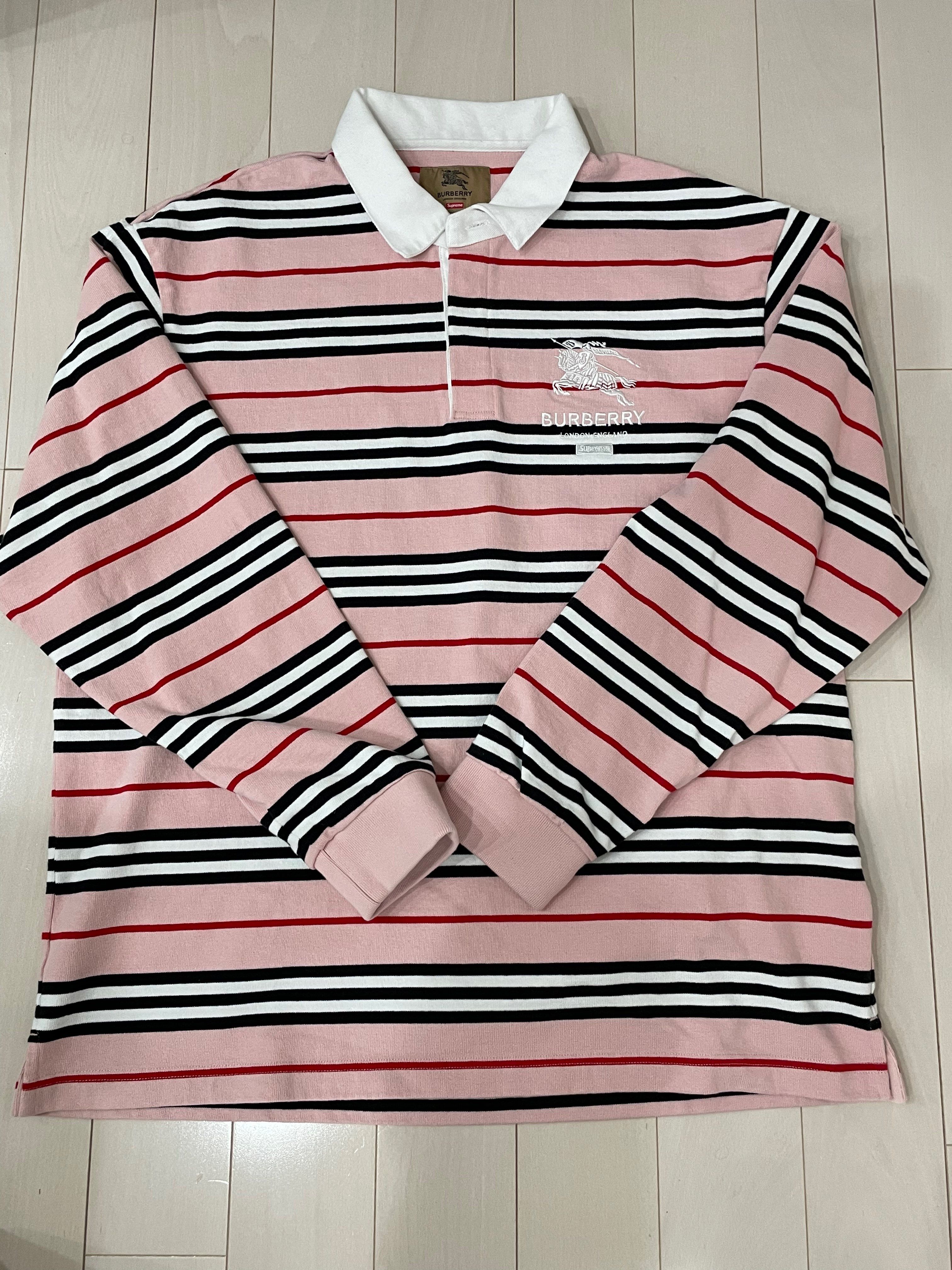 Supreme / Burberry Rugby "Pink"