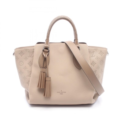 ルイ・ヴィトン LOUIS VUITTON ハウメア マヒナ ガレ 2WAY ハンドバッグ バッグ レザー マヒナ ガレ レディース ベージュ系 M55031 【中古】