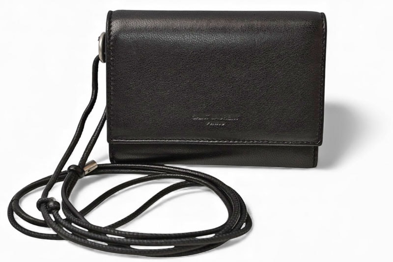 Saint Laurent Half Length Wallet "Black"