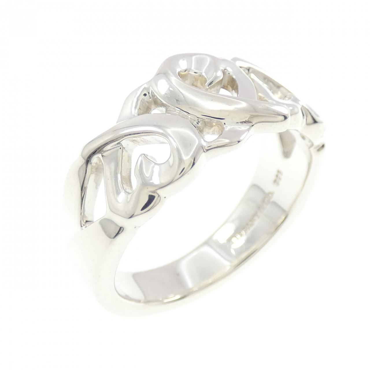 ティファニー トリプルラビングハート リング