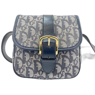 ディオール Dior キャンバス ディオリッシモ ショルダーバッグ【中古】