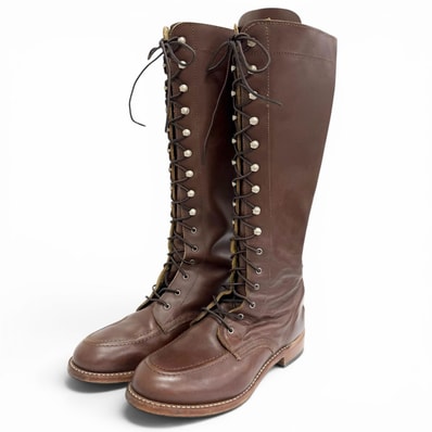 良品 レッドウィング ロングブーツ GLORIA グロリア 9B 3386