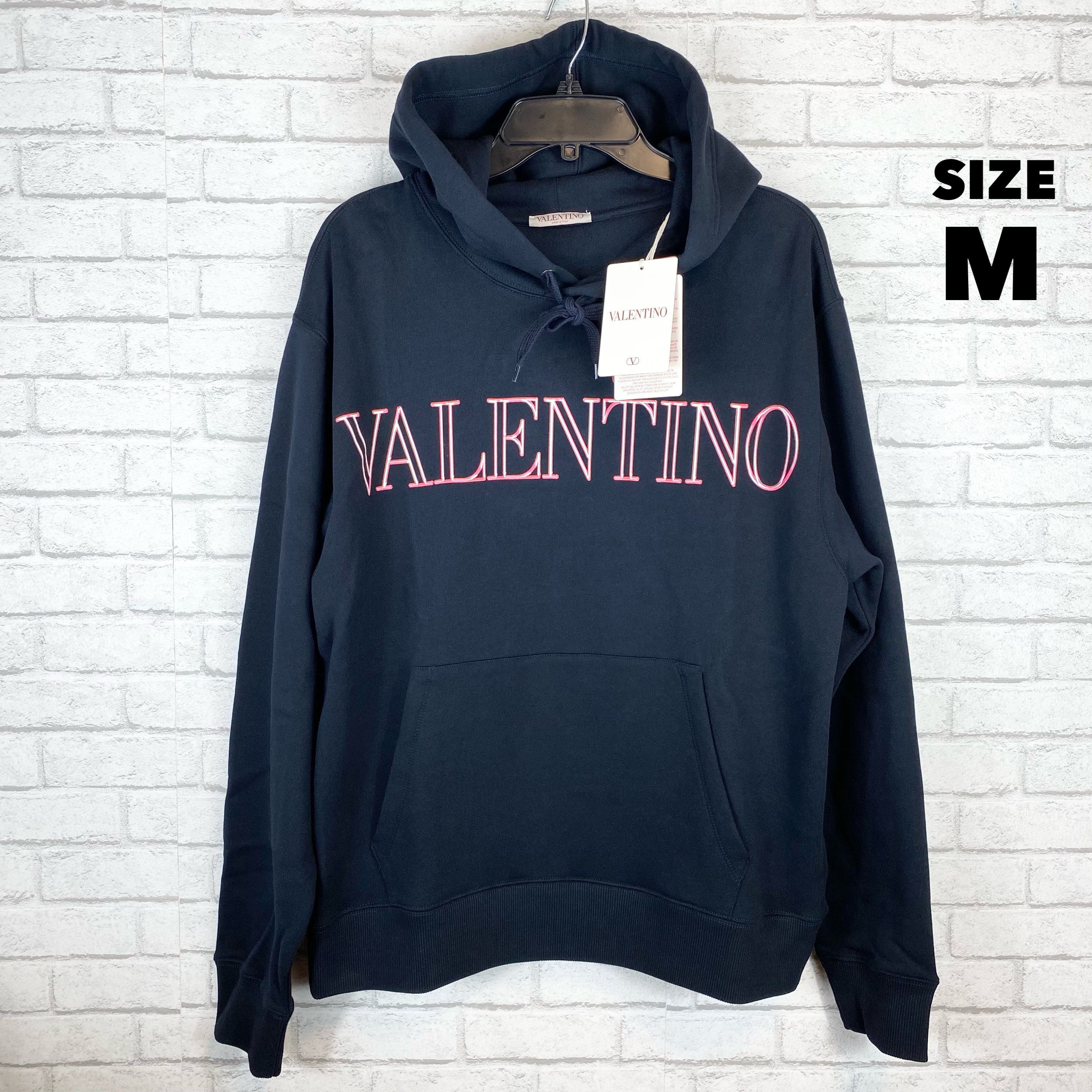 新品100%本物 valentino ロゴ スウェット パーカー ヴァレンティノ
