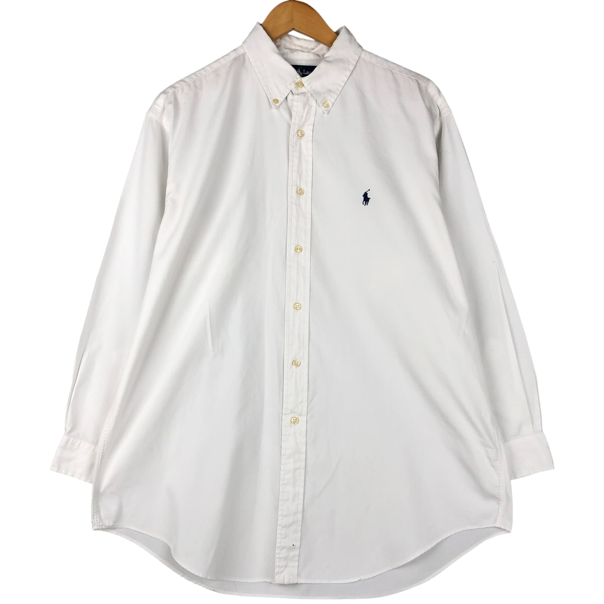 古着 ラルフローレン Ralph Lauren YARMOUTH 長袖 ボタンダウンシャツ メンズL相当/eaa599021