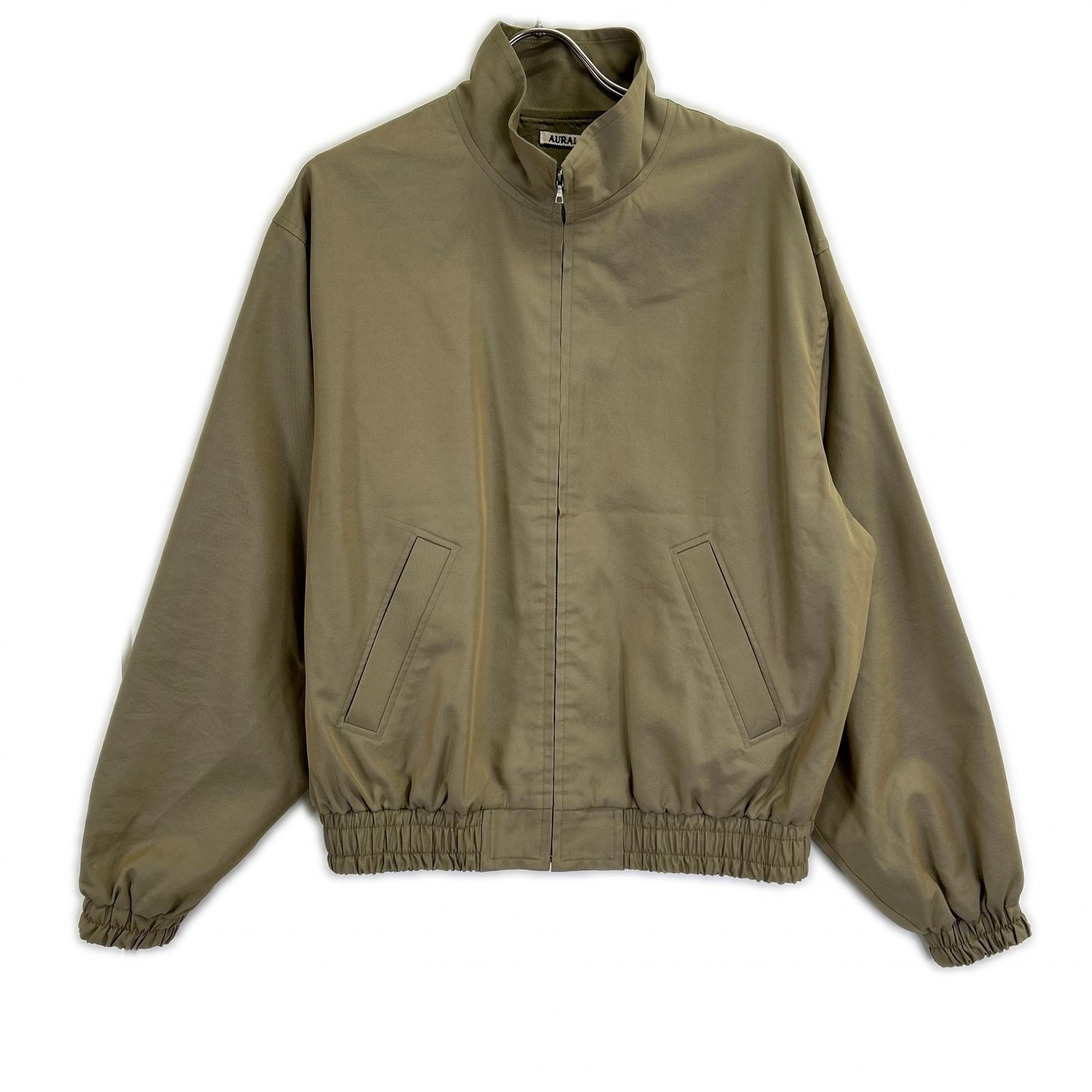 オーラリー A24SB01SB 24SS GRAY CHAMBRAY WASHED FINX SILK CHAMBRAY BLOUSON ブルゾン 3