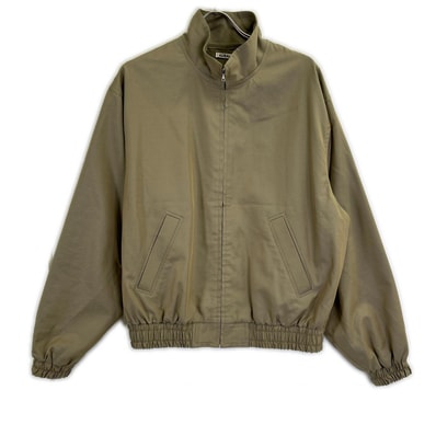 オーラリー A24SB01SB 24SS GRAY CHAMBRAY WASHED FINX SILK CHAMBRAY BLOUSON ブルゾン 3