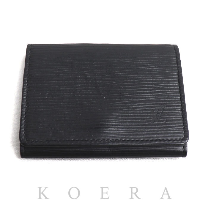 Louis Vuitton Enveloppe Carte de Visite Epi "Noir"