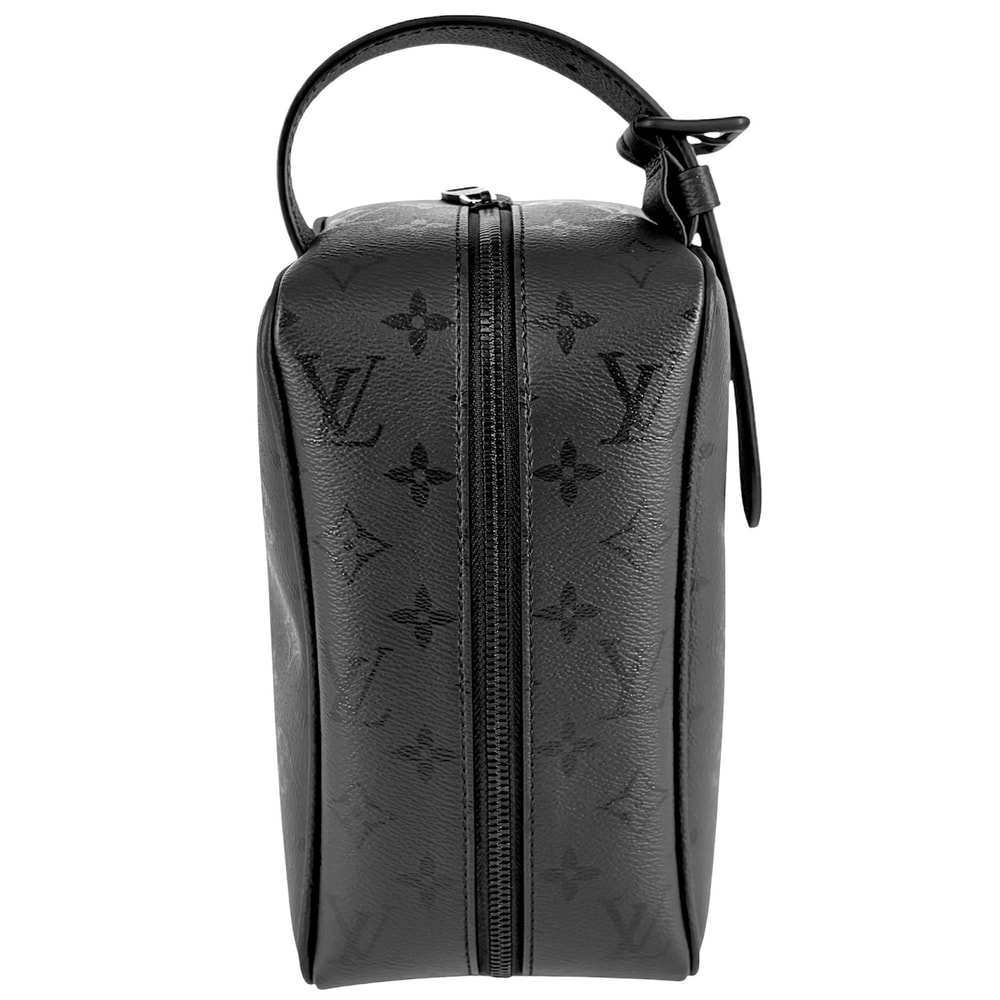 LOUIS VUITTON ルイヴィトン ハンドバッグ モノグラム・ミッドナイトキャンバス ロッカードップ・キット クラッチバッグ M26810    ブラック 黒 ブラック金具 メンズ 美品【中古品】