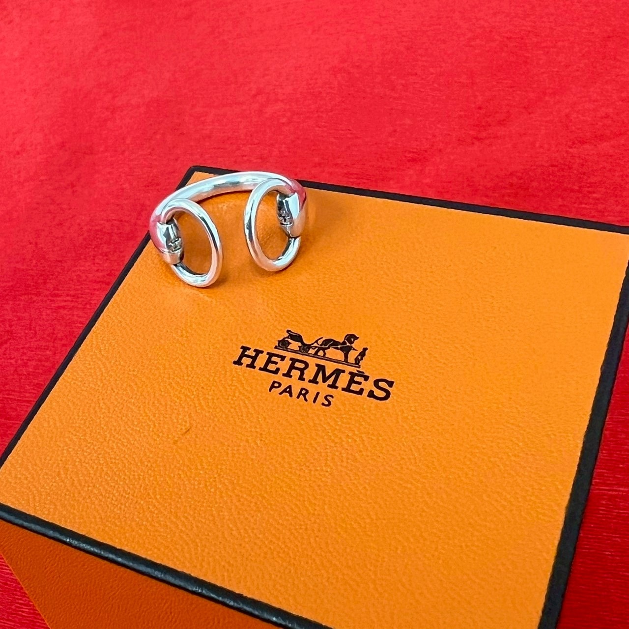 HERMES エルメス ナウシカ リング シルバー925 リング・指輪 12号 シルバー
 35490