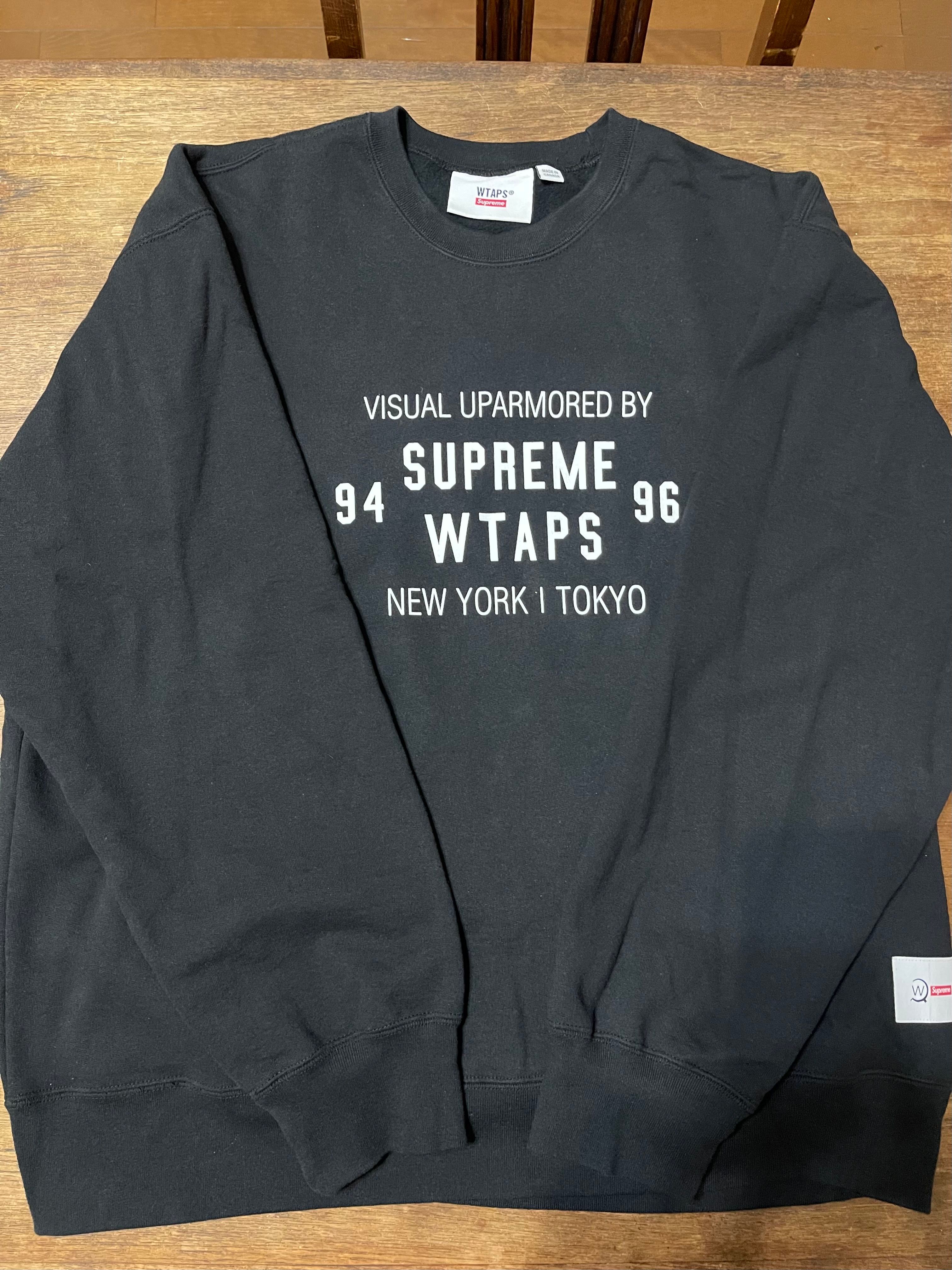Supreme / WTAPS Crewneck "Black" 21274SPD-CSM03S