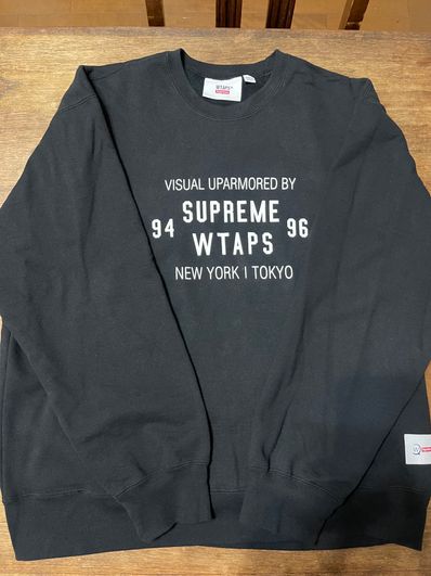 Supreme / WTAPS Crewneck "Black" 21274SPD-CSM03S