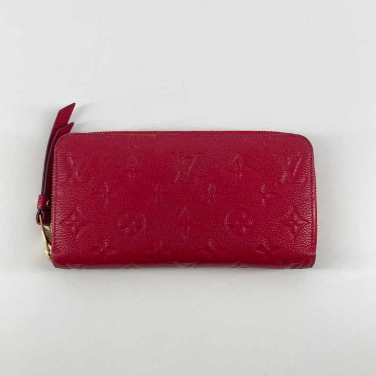 LOUIS VUITTON(ルイ・ヴィトン) ジッピー ウォレット M63691 長財布 レッド