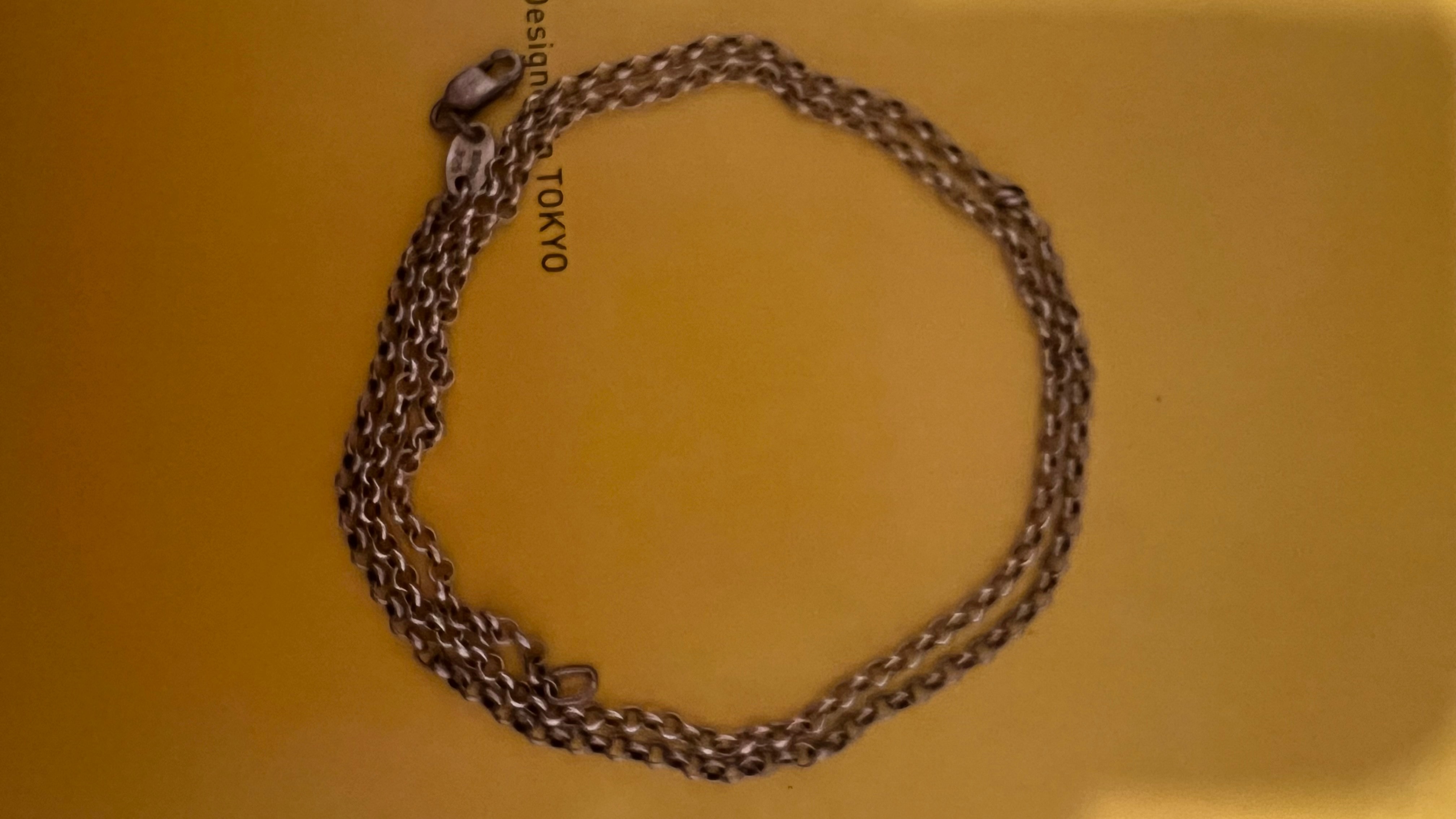 Chrome Hearts Roll Chain Necklace "Silver"
