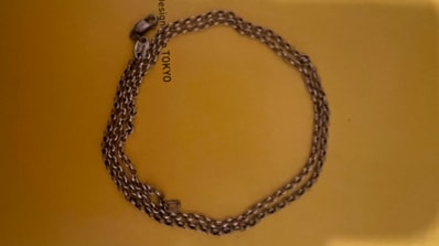 Chrome Hearts Roll Chain Necklace "Silver"