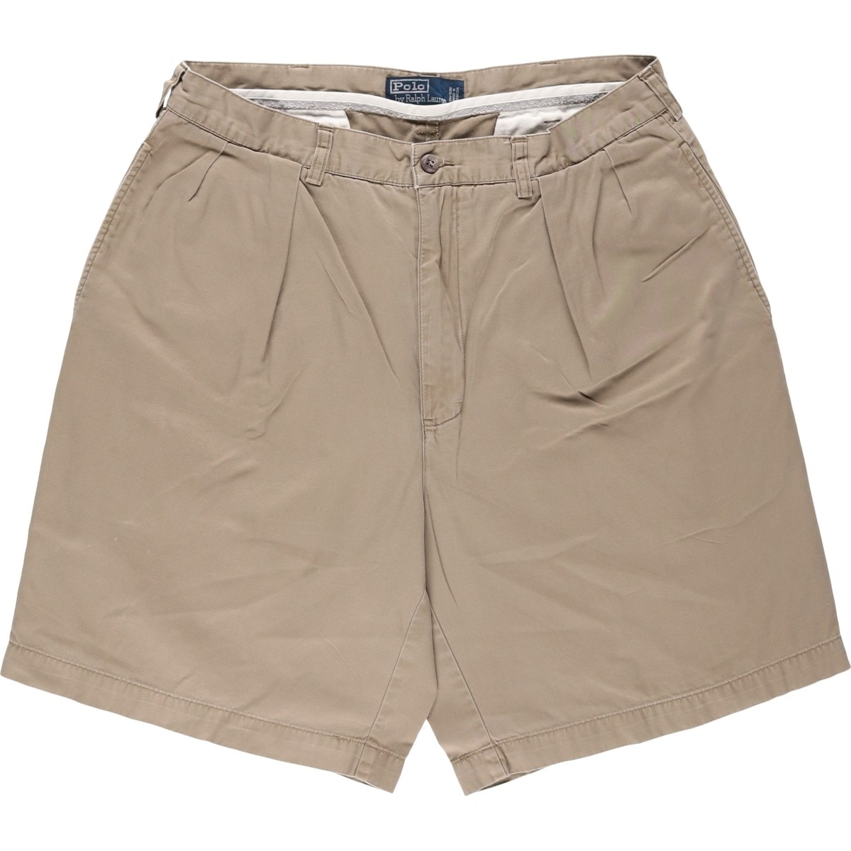 古着 ラルフローレン Ralph Lauren POLO by Ralph Lauren TYLER SHORT ツータック チノショーツ ショートパンツ メンズw33相当/eaa643731