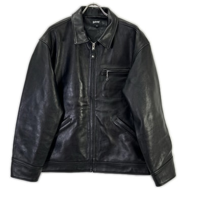 ショット 782-5950014 ブラック ラムレザー トラッカージャケット XL